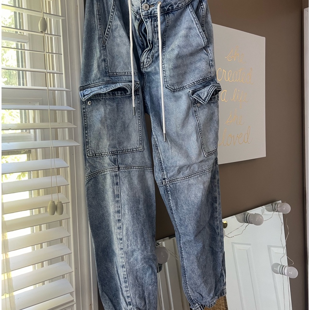 Size 10 American eagle jogger denim pants
